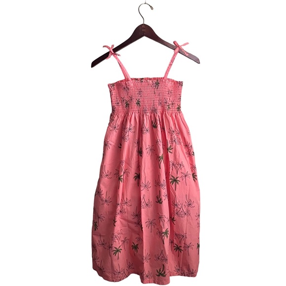 NWT Girls Tea Collection Tie Shoulder Midi-Length Dress - Picture 10 of 10
